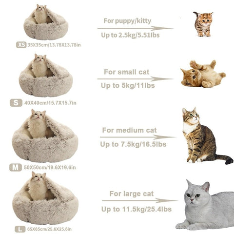 KittyCalm Cave Bed